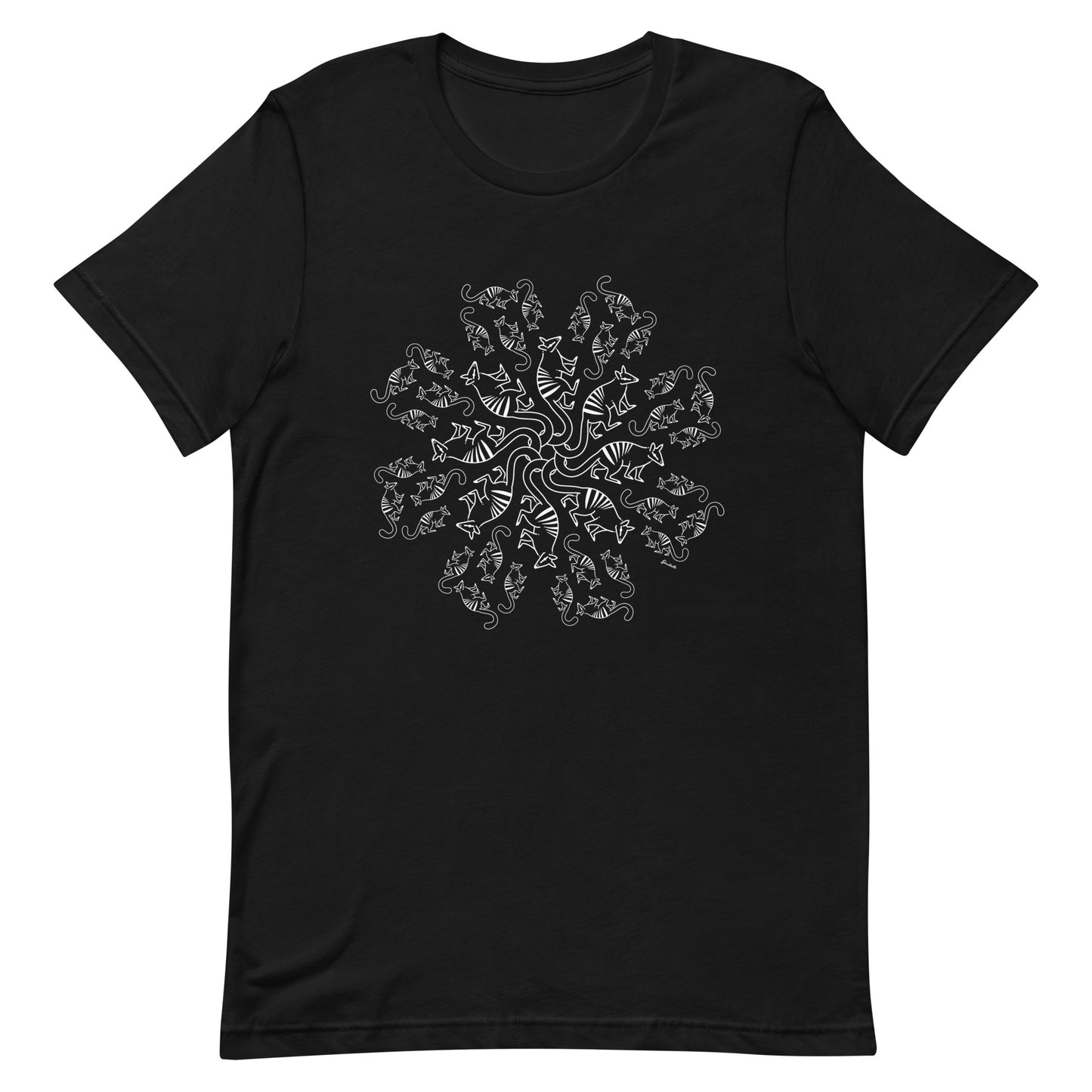 Numbat mandala – Australian nature t-shirts