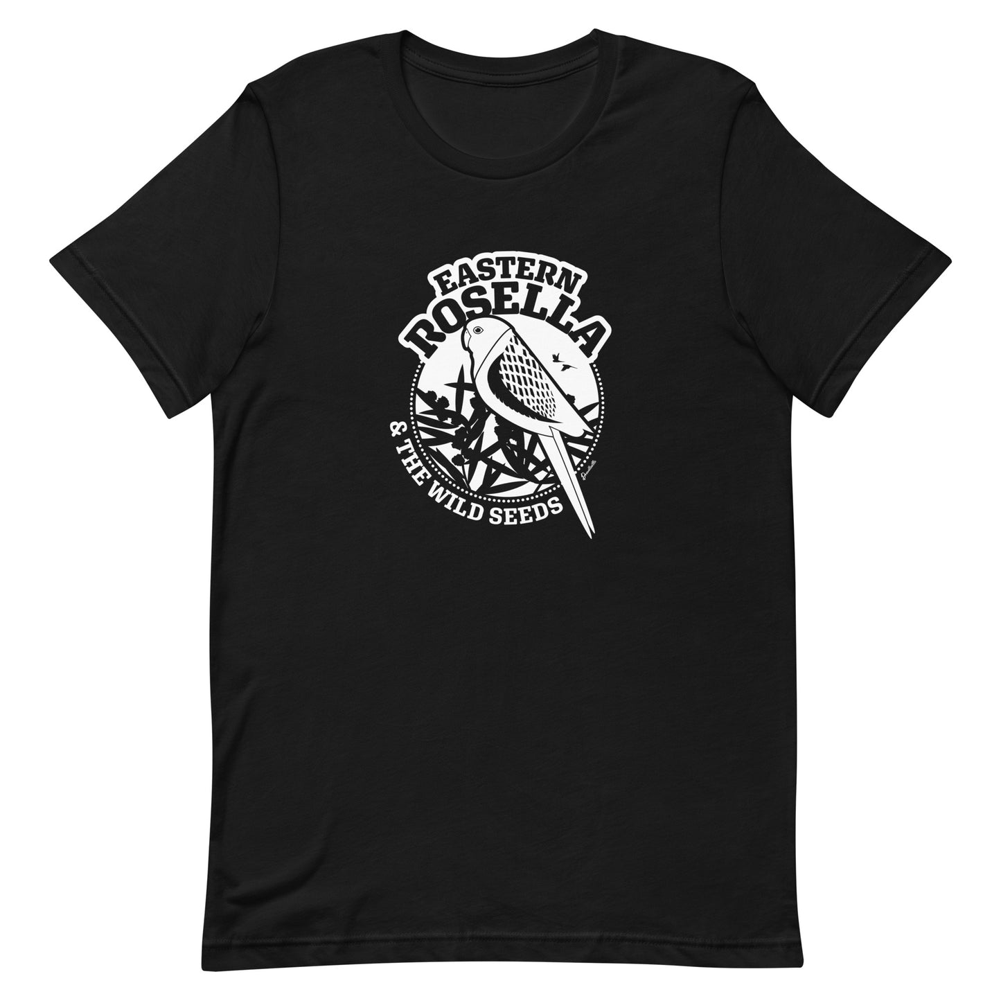 Eastern Rosella & the Wild Seeds – Australian bird t-shirts