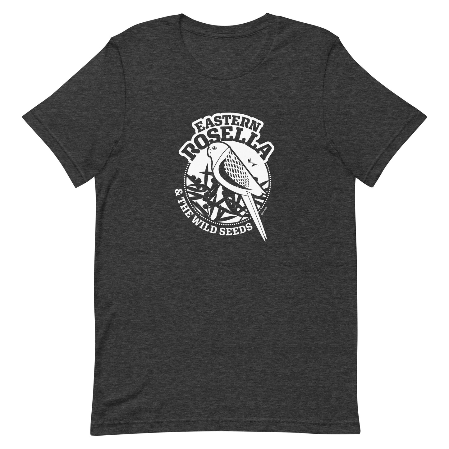 Eastern Rosella & the Wild Seeds – Australian bird t-shirts