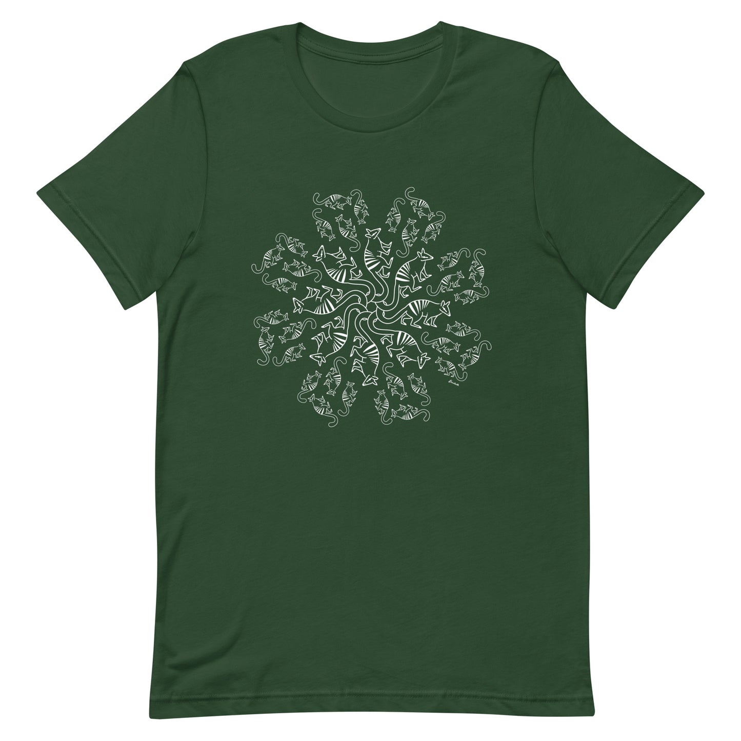 Numbat mandala – Australian nature t-shirts