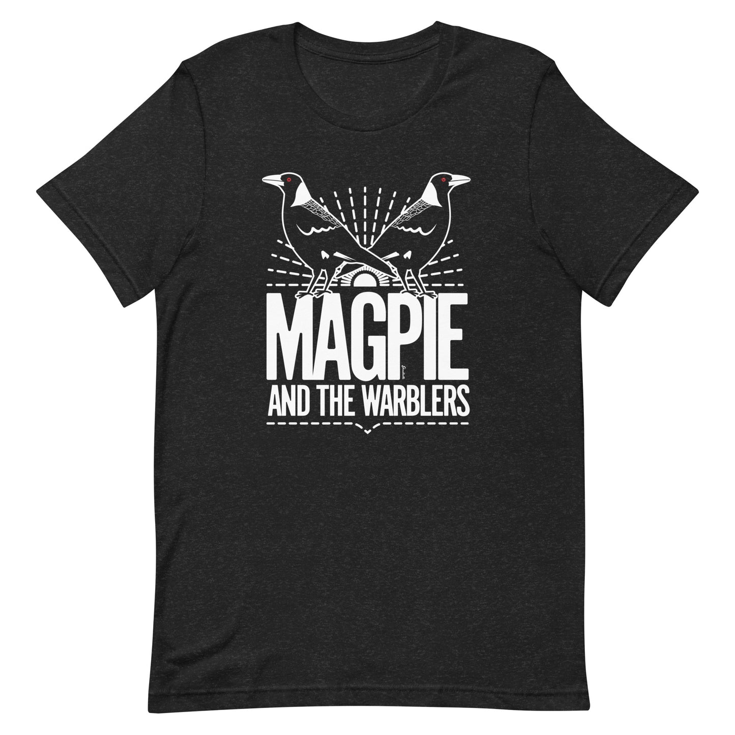 Magpie & the Warblers II  – Australian bird t-shirts