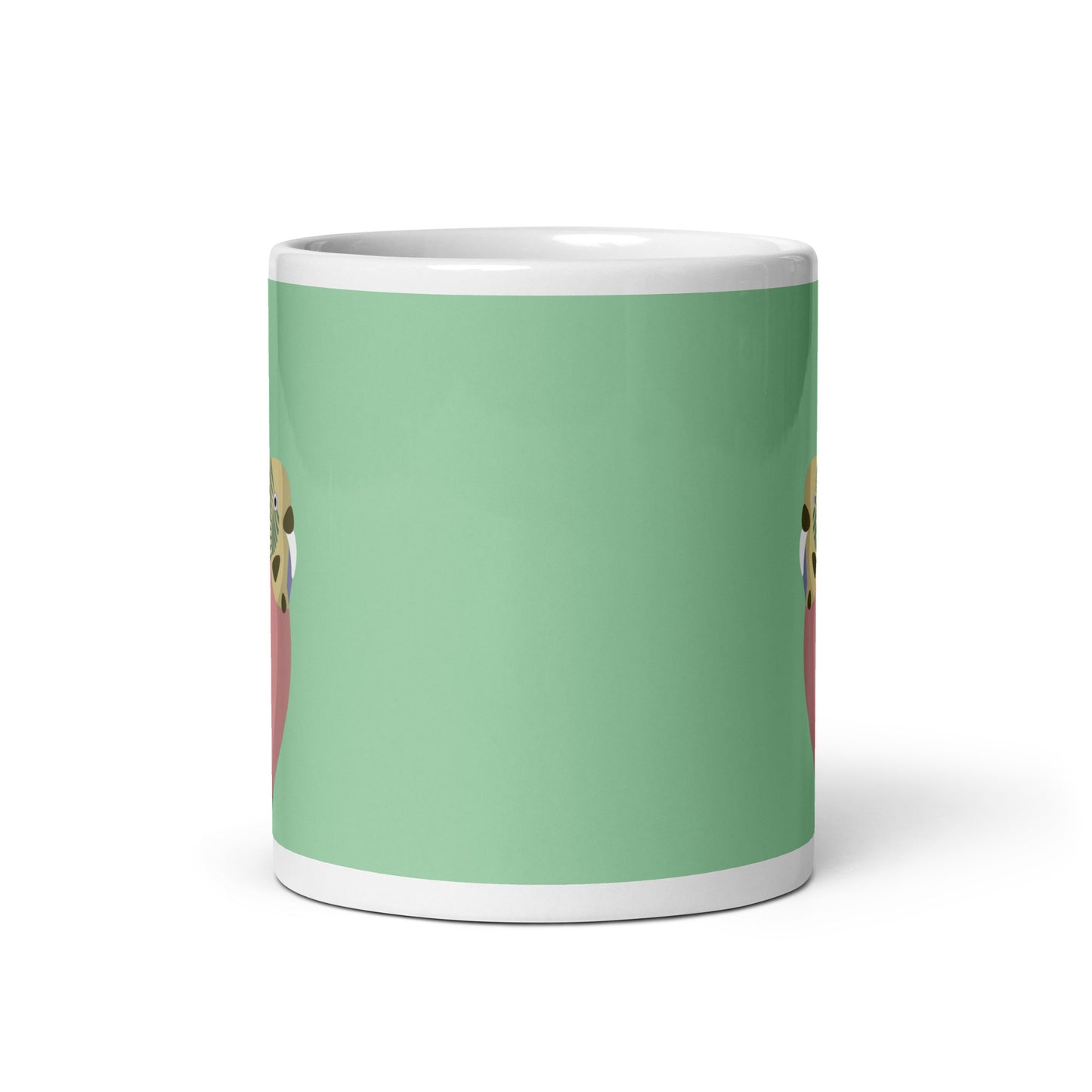 Budgie pastel – Australian bird mug