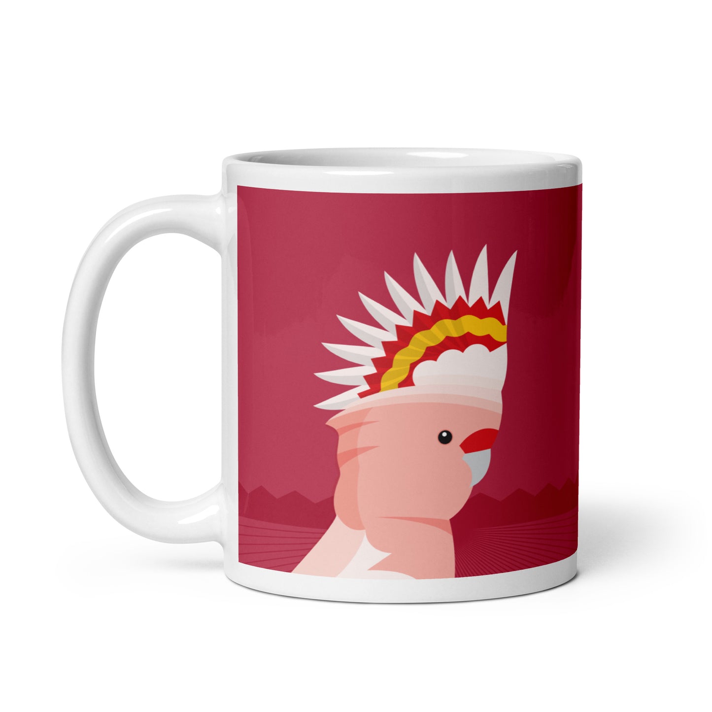 Major Mitchell's cockatoo – Australian bird mugs