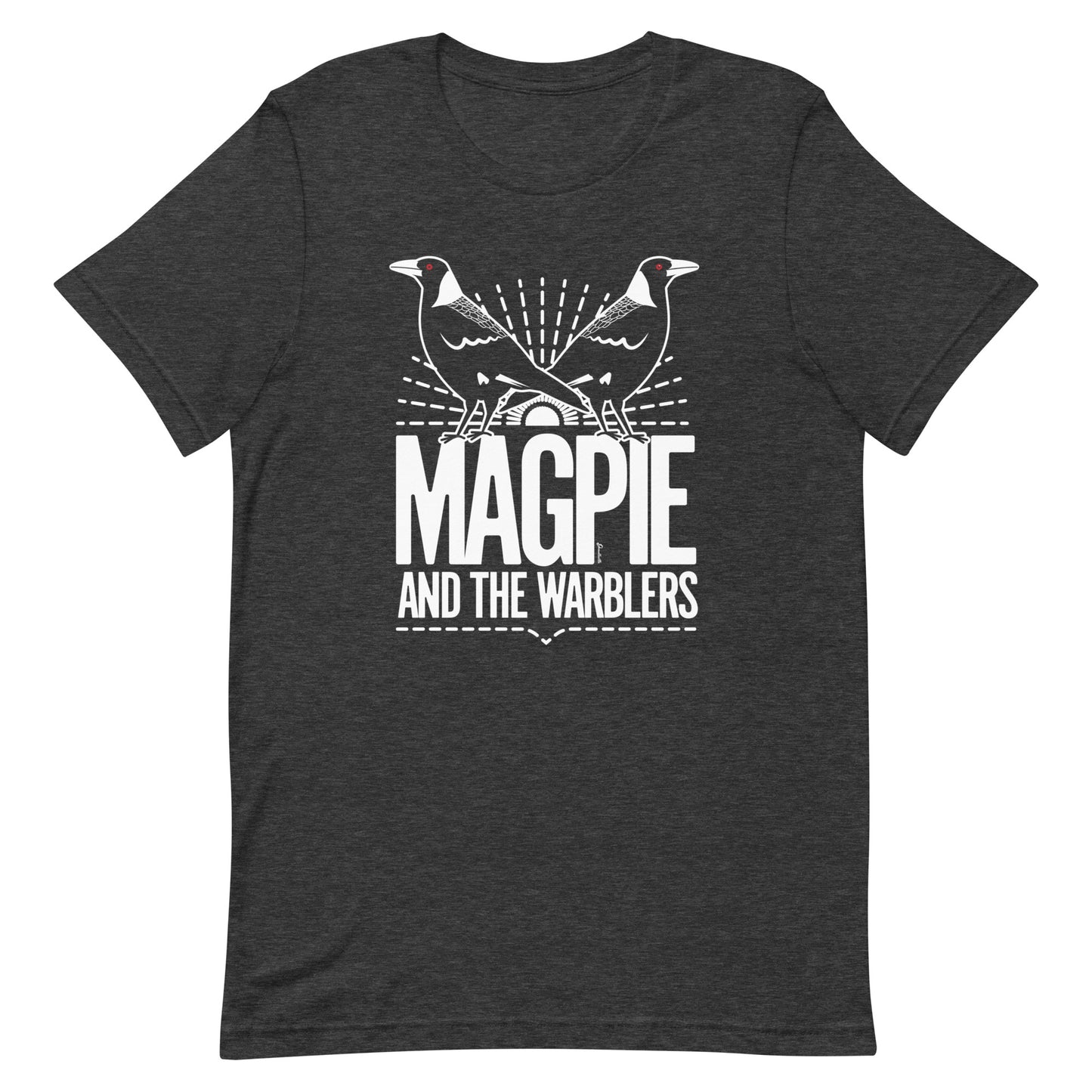 Magpie & the Warblers II  – Australian bird t-shirts
